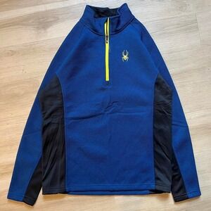 Spyder Active Wear Quarter Zip Sweatshirt Sz XL